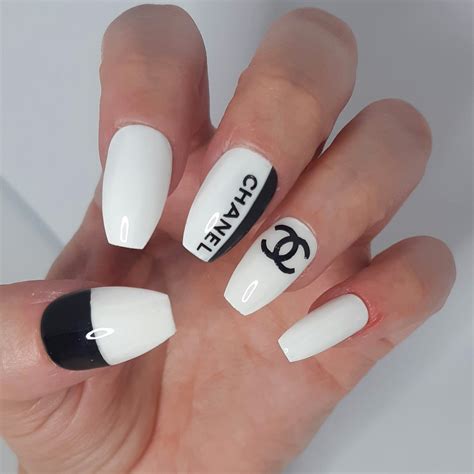 chanel nail designs pinterest|chanel nail polish art print.